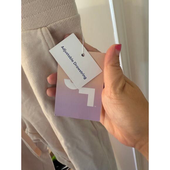 JoyLab Women's Moon Tan French Terry Wide Leg Sweatpants Size XXL - Picture 7 of 8